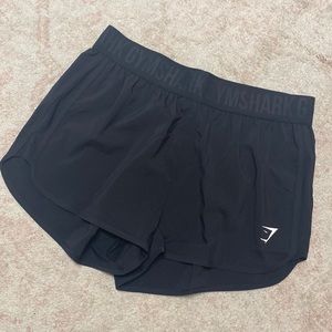 Black Gym Shark training shorts